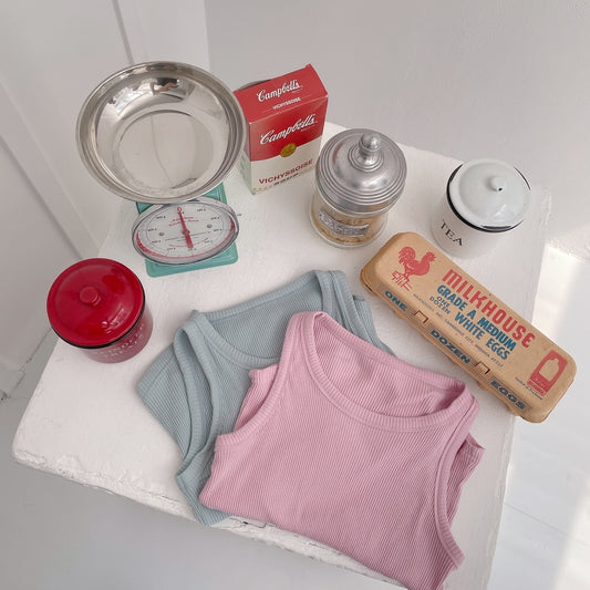 ★カラーリブタンク