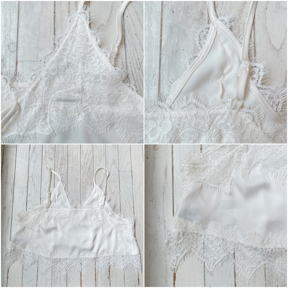 ★Croppedレースビスチェ