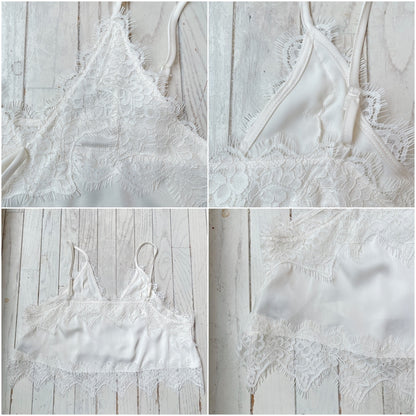 ★Croppedレースビスチェ