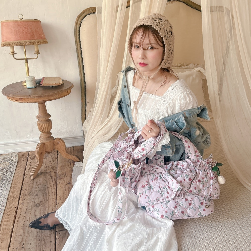 ★コットンレースDollyワンピース