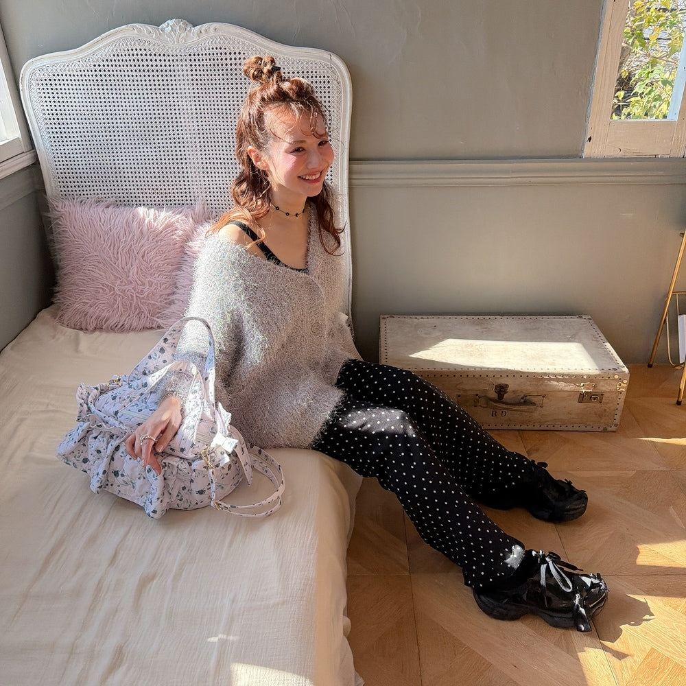 ★Shaggyニットガウン2025