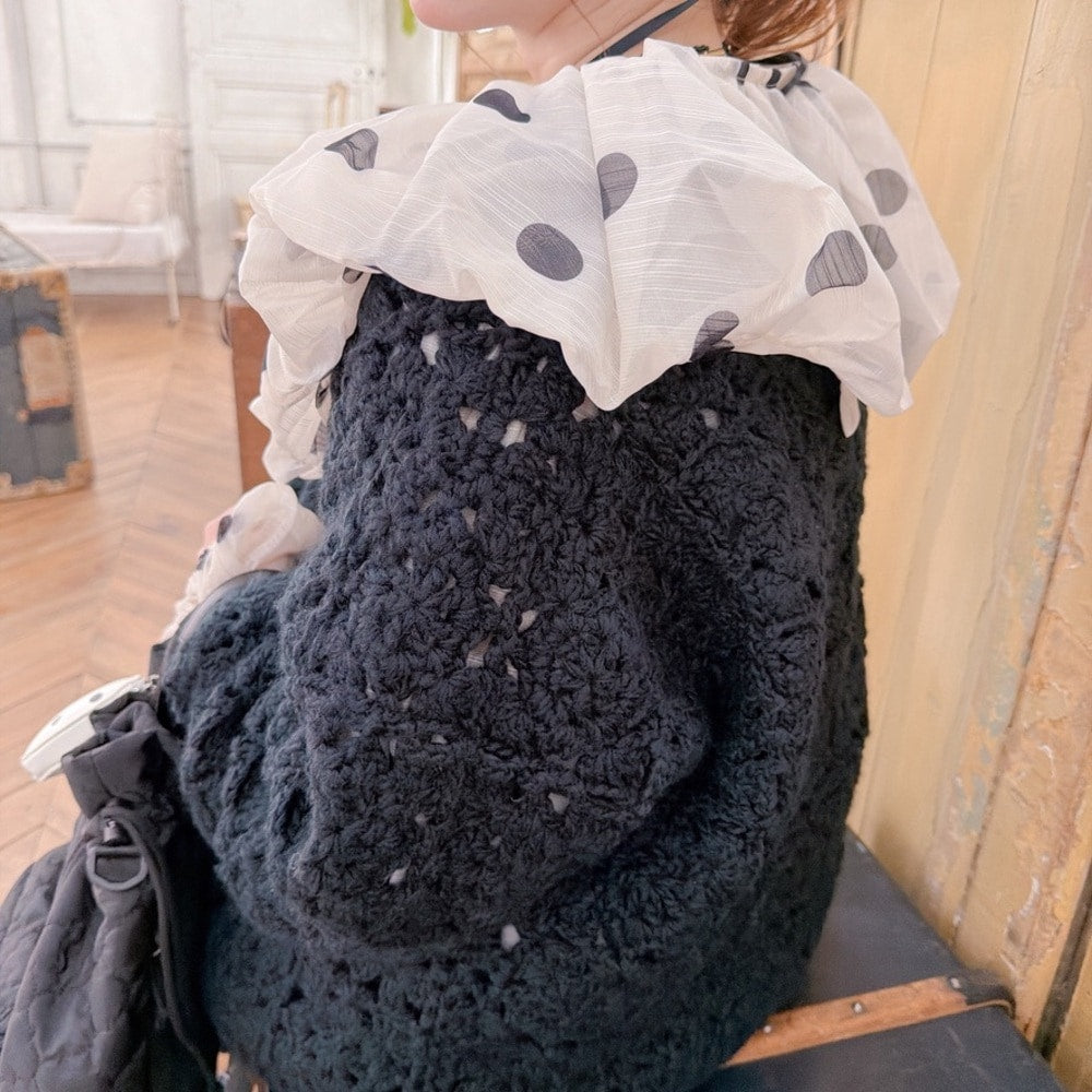 ★Polka Puffブラウス