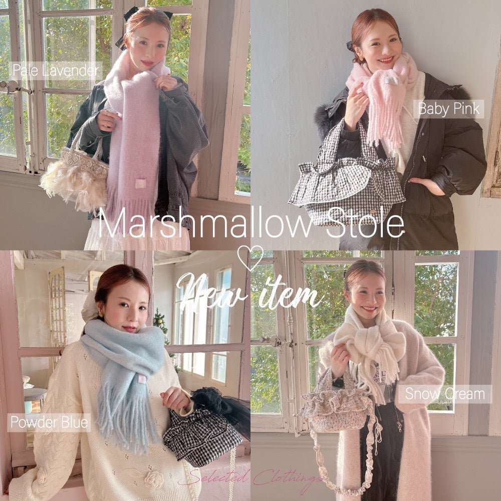 ★Marshmallowストール 2025