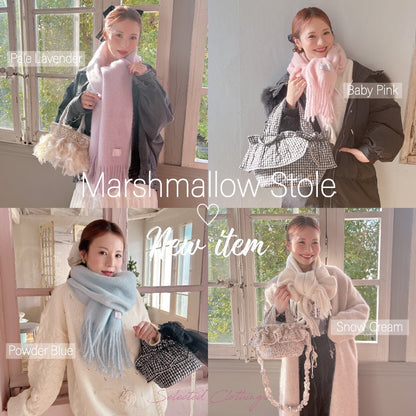 ★Marshmallowストール 2025