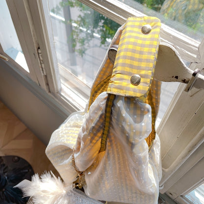 ハンドルカバー Katie【ギンガム】