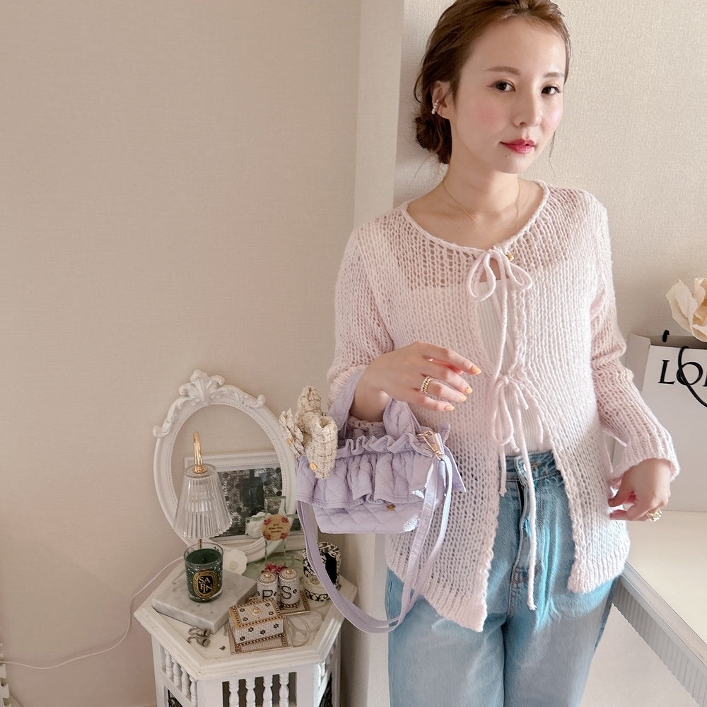 ★Girlyリボンニット