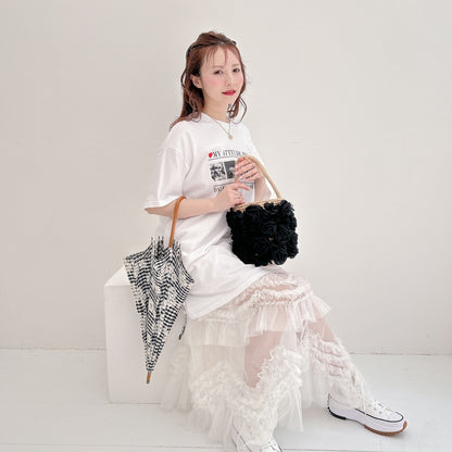 ★Primaシアーフリルスカート