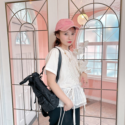 ★リボンEmbroideryTsh