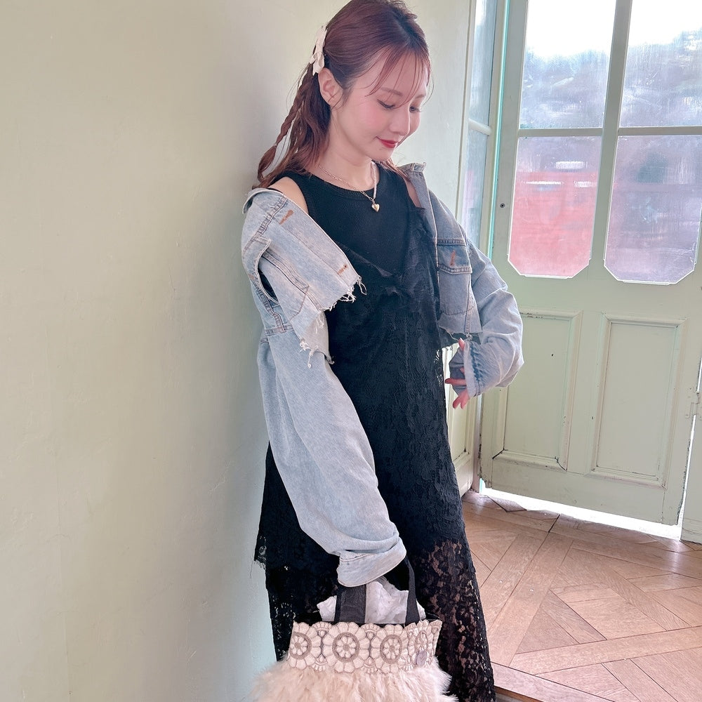 ★Moon Veilレースキャミ