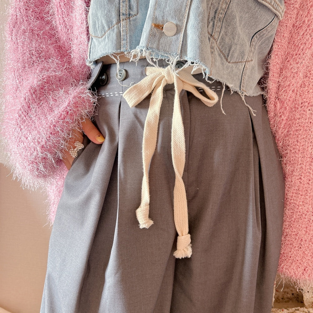 ★Mannishワイドパンツ