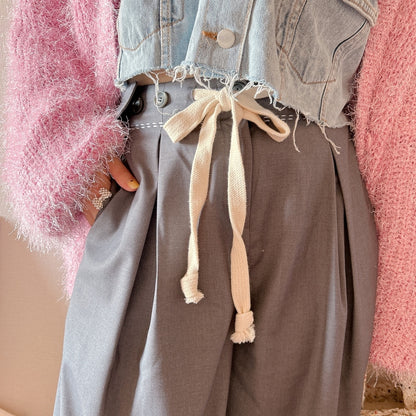 ★Mannishワイドパンツ