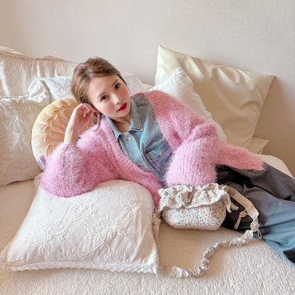 ★Shaggyニットガウン2025