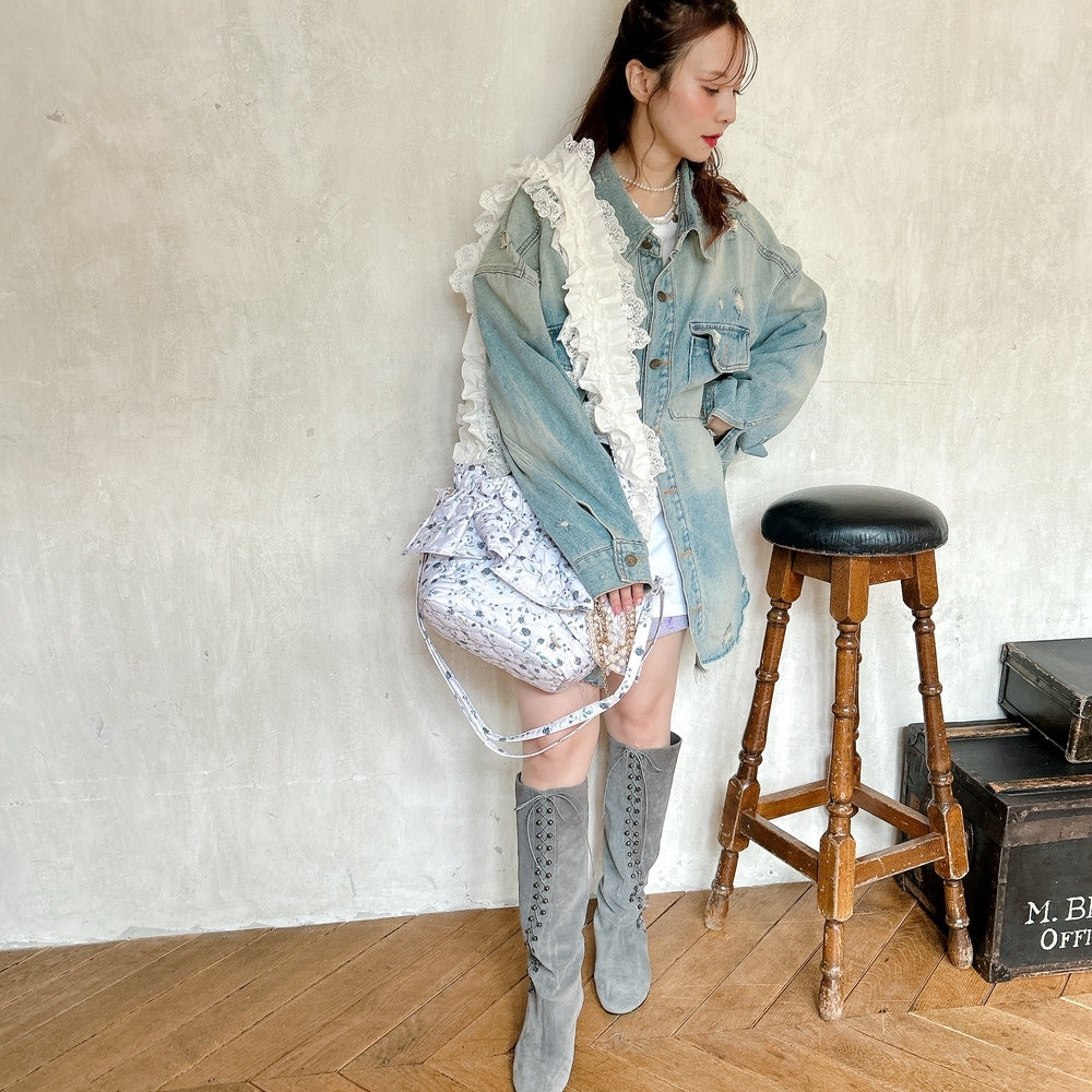 フリルストラップ Colette