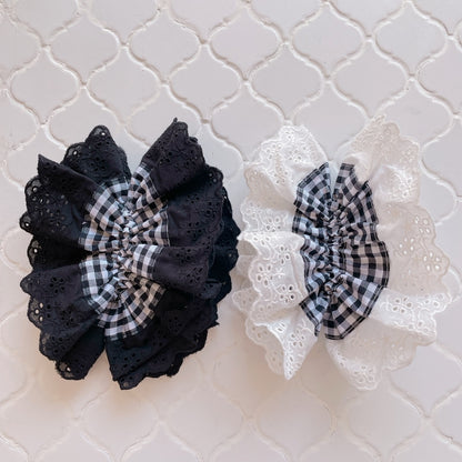 シュシュ Embroidery Lace