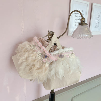 巾着＆トートSET Pom Pom Bunny