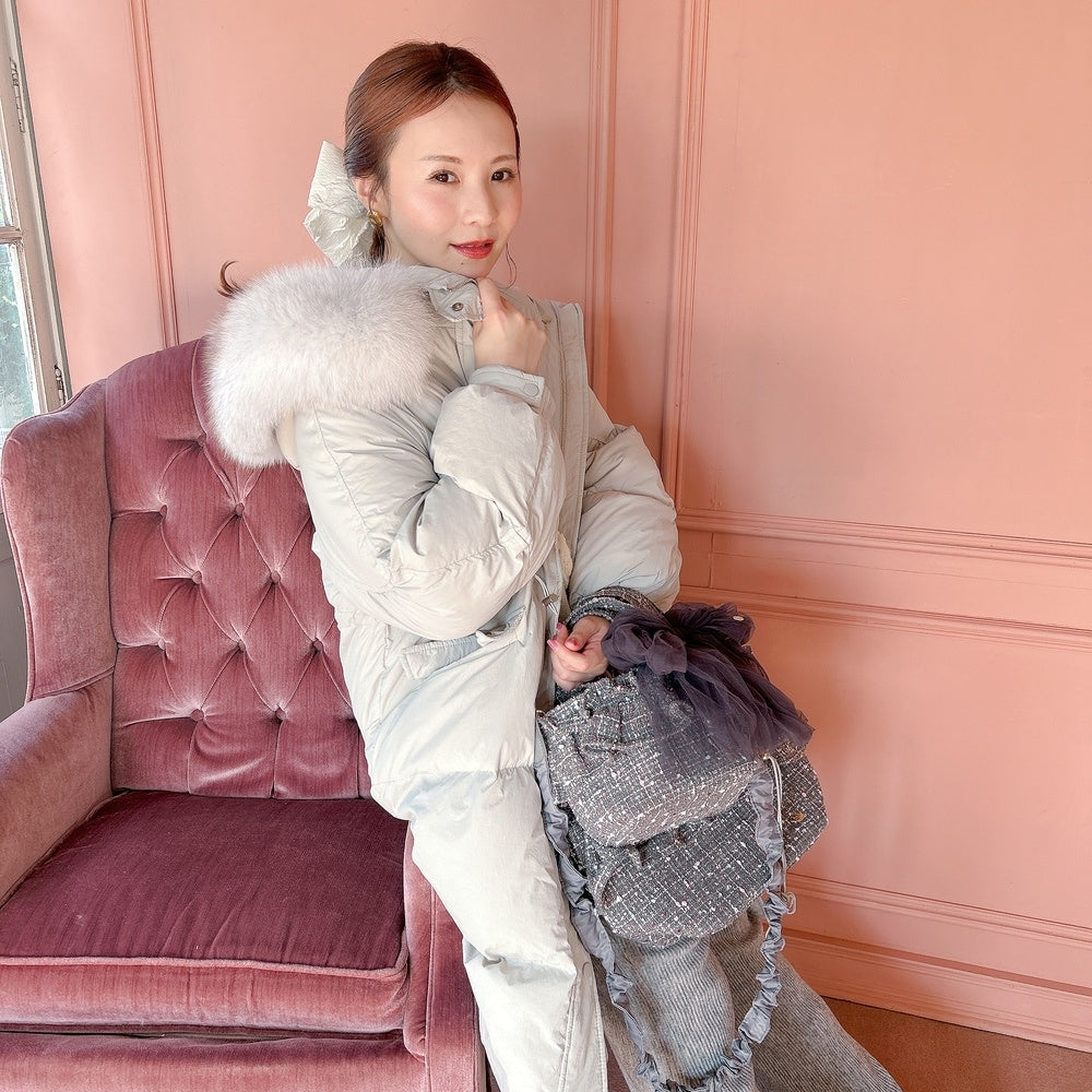 ★Furフード付ロングダウン2025