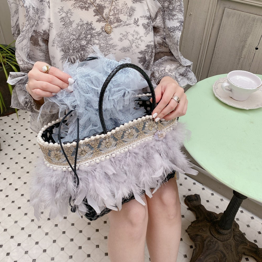 巾着バッグ Sea Anemone