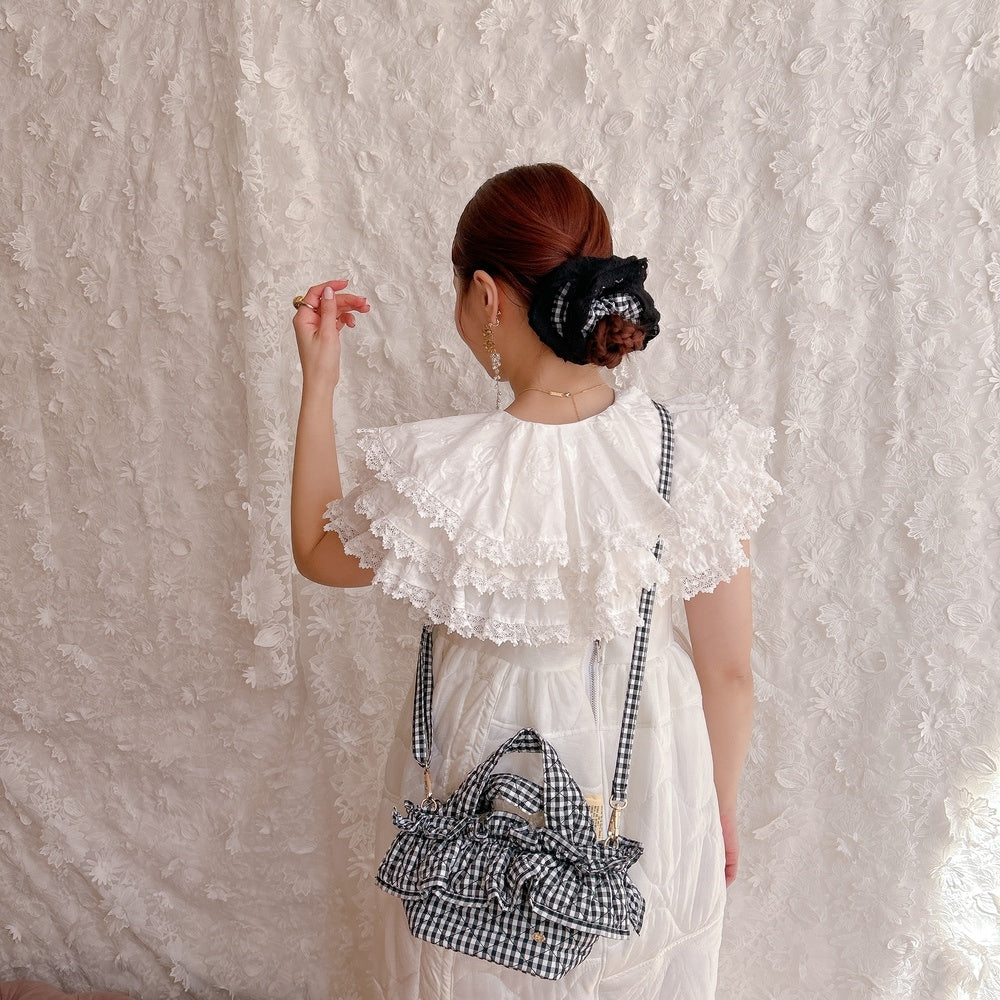 シュシュ Embroidery Lace