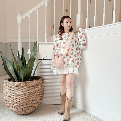 ★Eternalレースミニワンピ