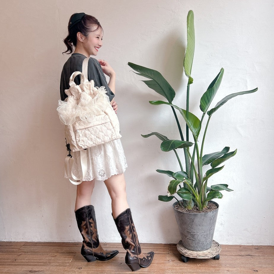 フリルストラップ Elise【ショート】