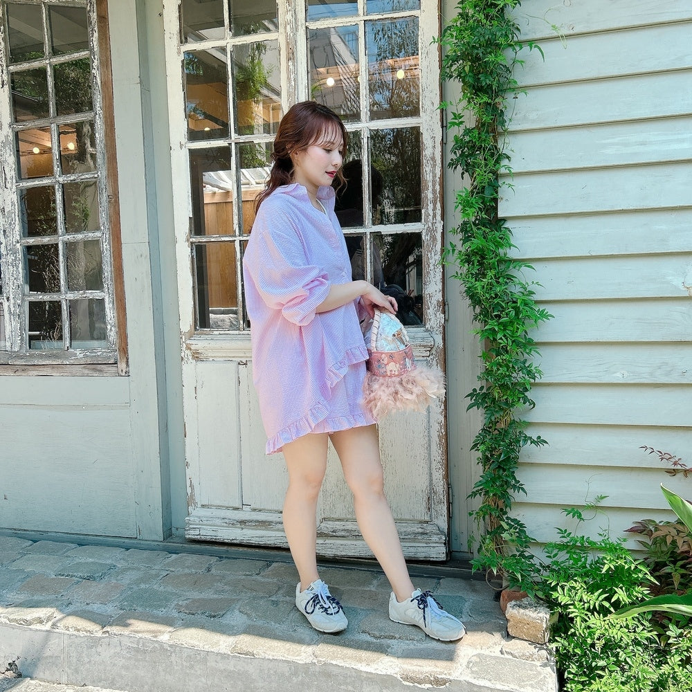 ★Pink Museシャツセットアップ