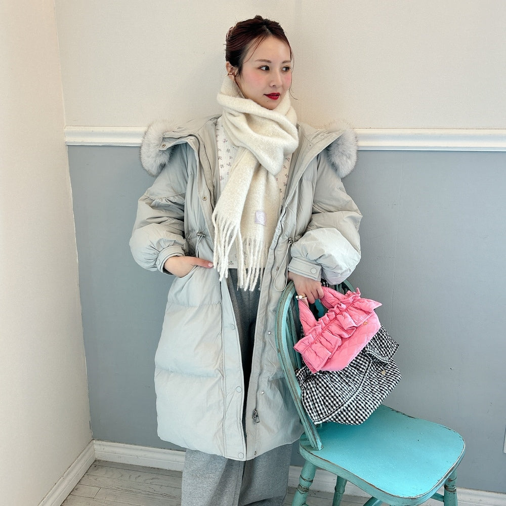 ★Furフード付ロングダウン2025