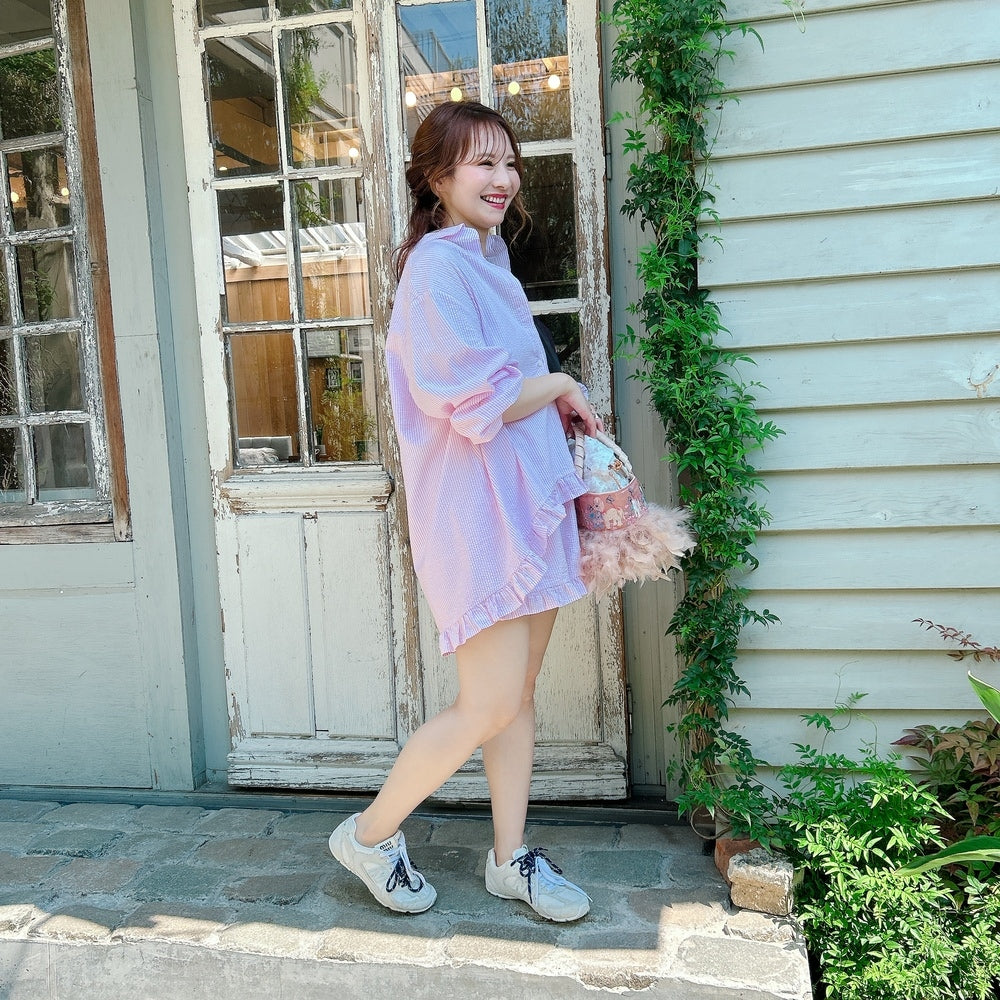 ★Pink Museシャツセットアップ