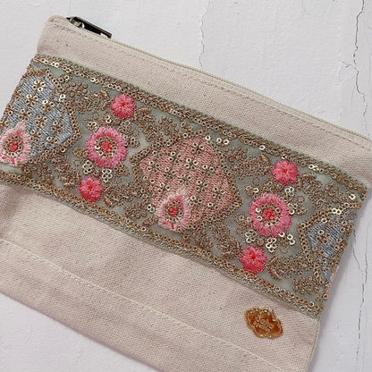 ポーチ Shabby Canvas Pouch