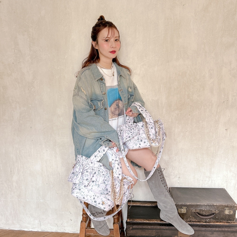 レギュラーフリルバッグ Moroccan Bebe