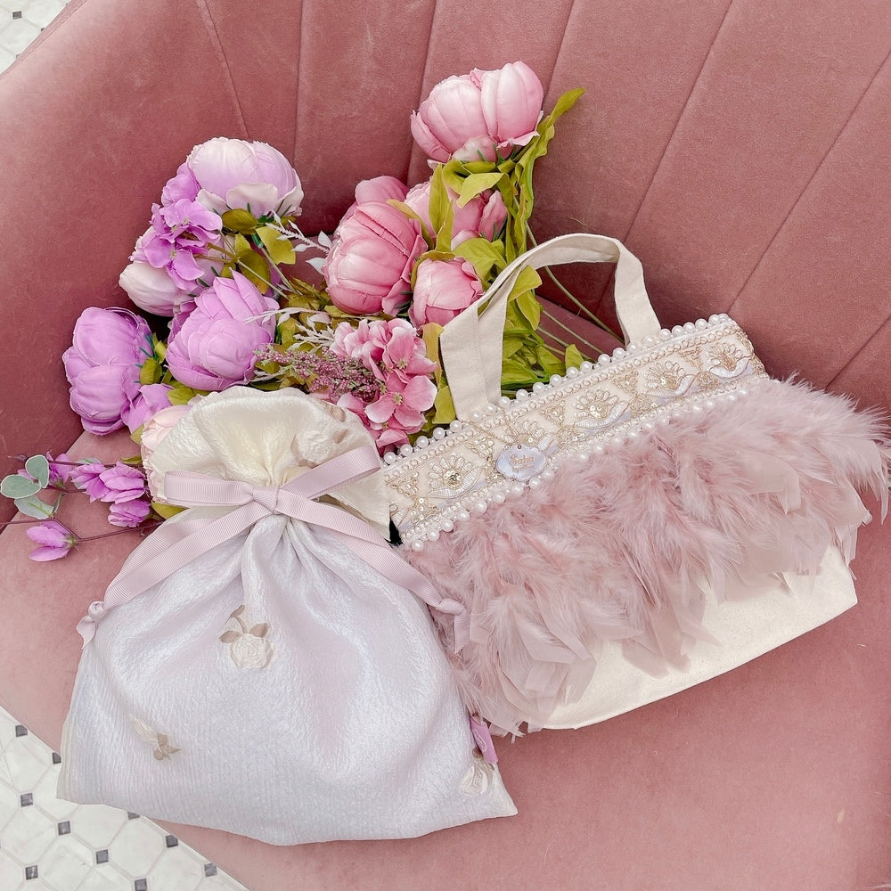 トート Wintry Meghan【スモーキーピンク】