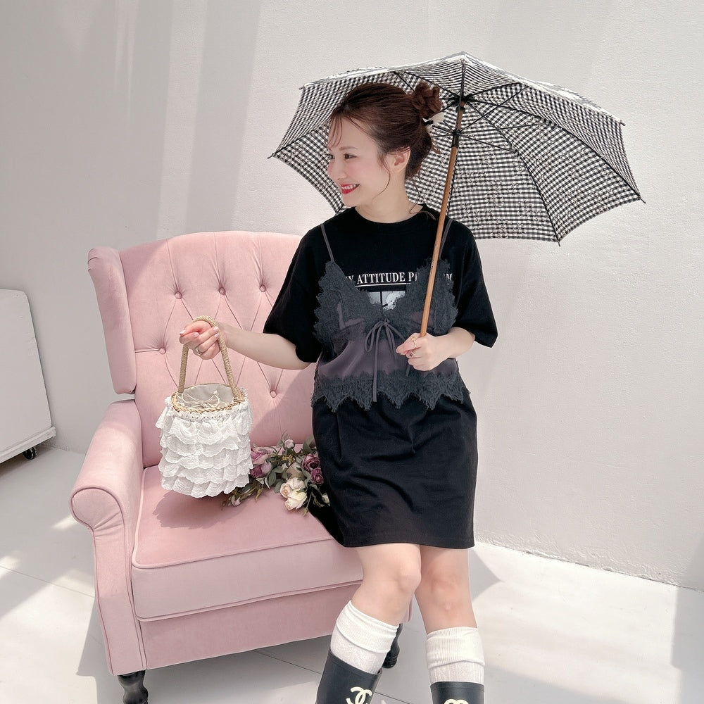 かごラフィア Frilly Picnic