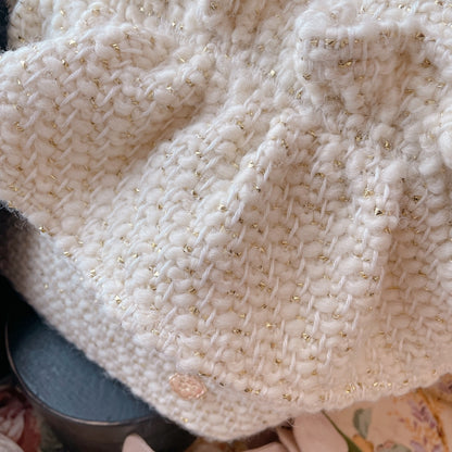 フリルバッグ Tweedy Bebe【アイボリー】1サイズ