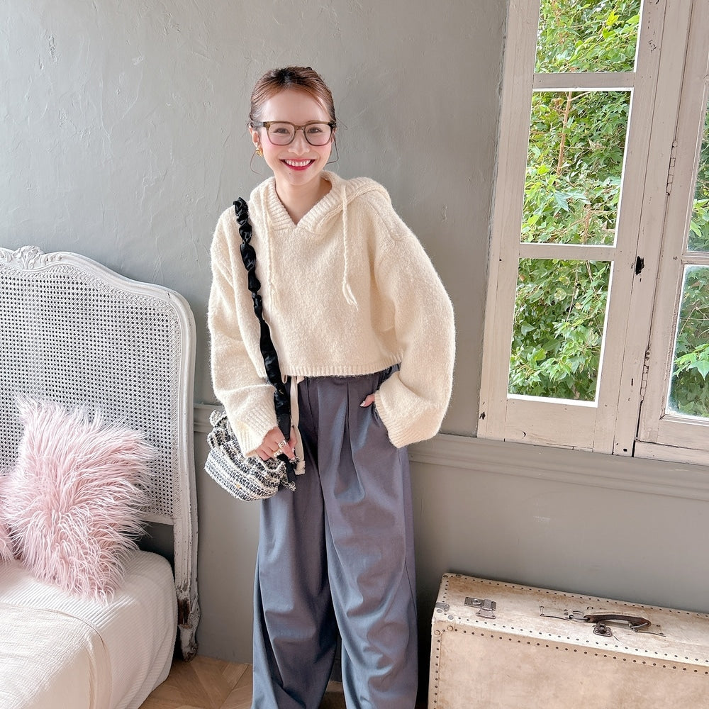 ★Mannishワイドパンツ