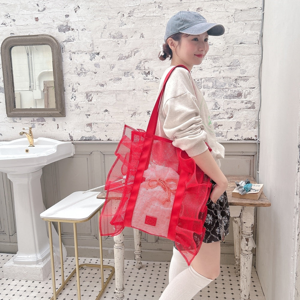 メッシュトート Lolipop Beach