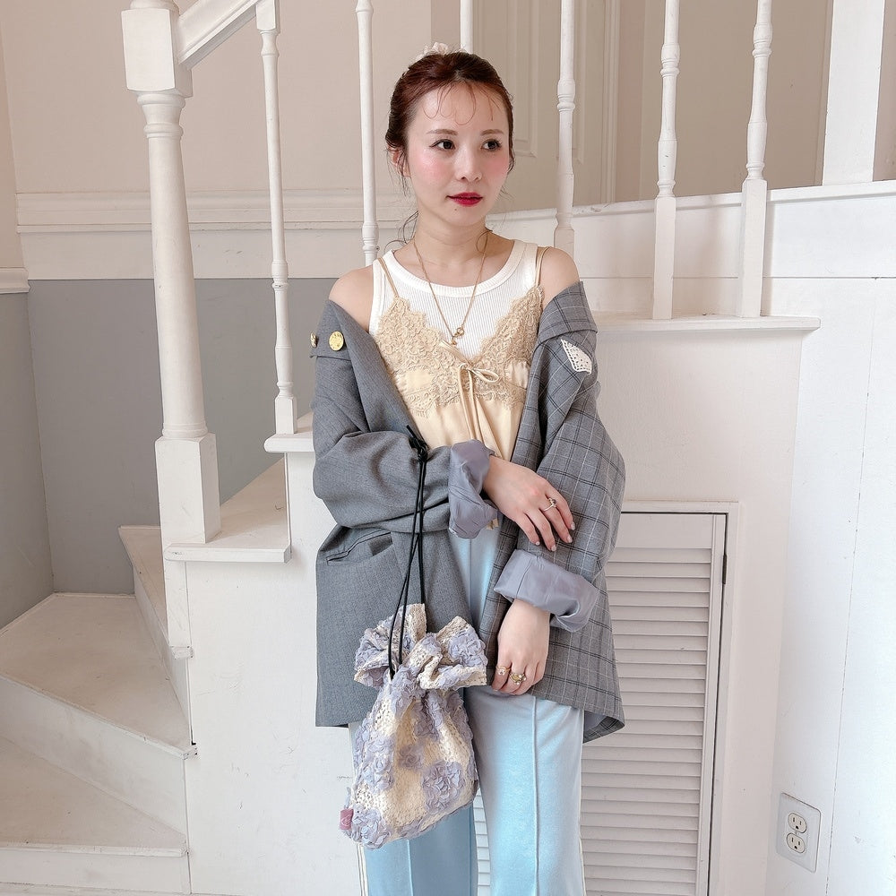 ★カラーリブタンク