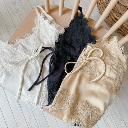 ★Croppedレースビスチェ