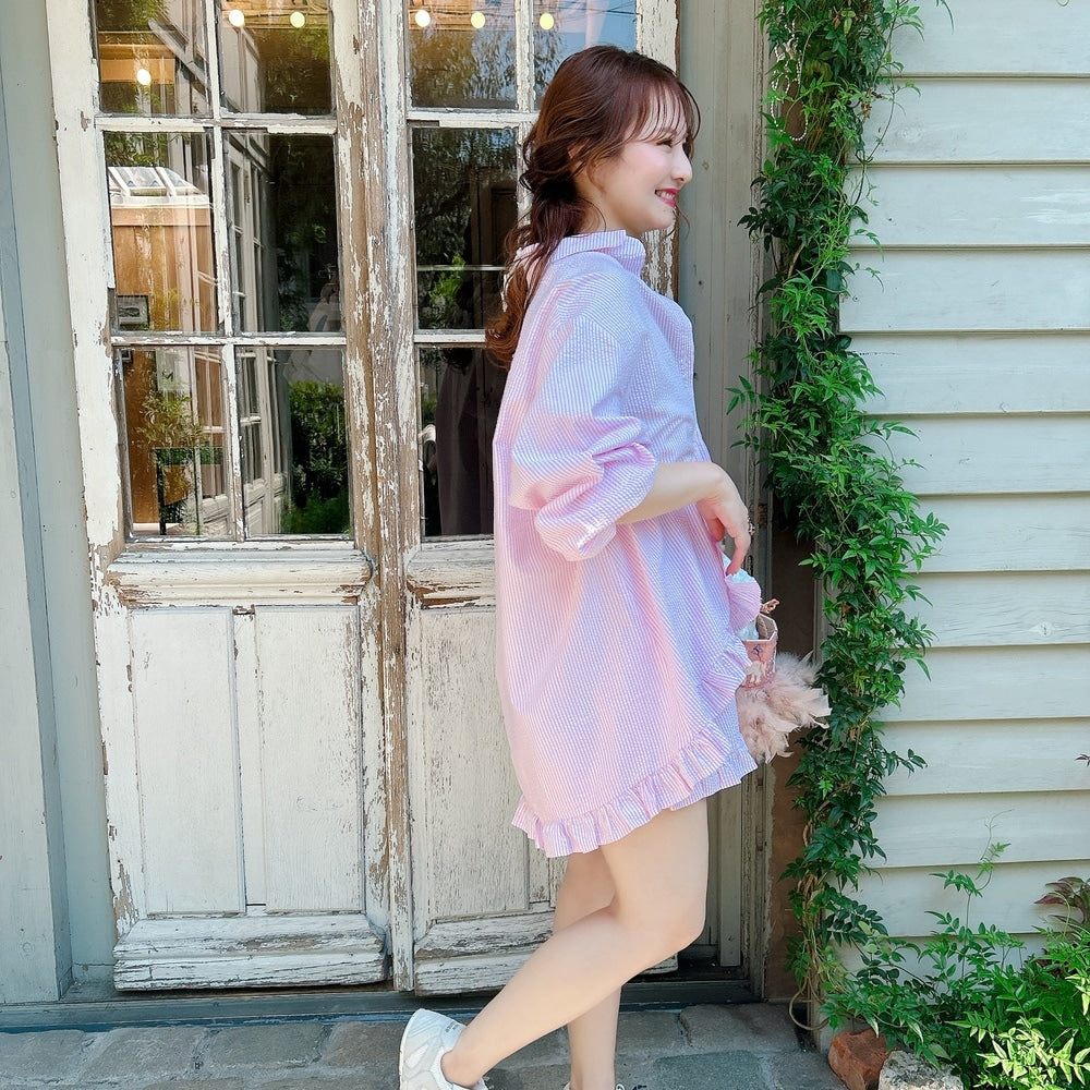 ★Pink Museシャツセットアップ