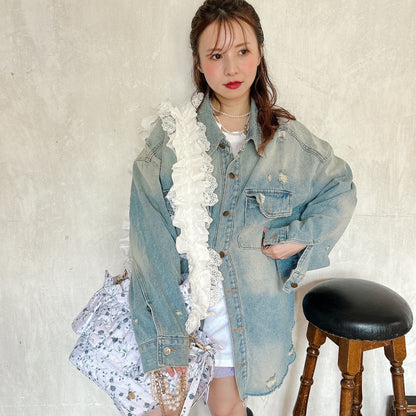 フリルストラップ Colette