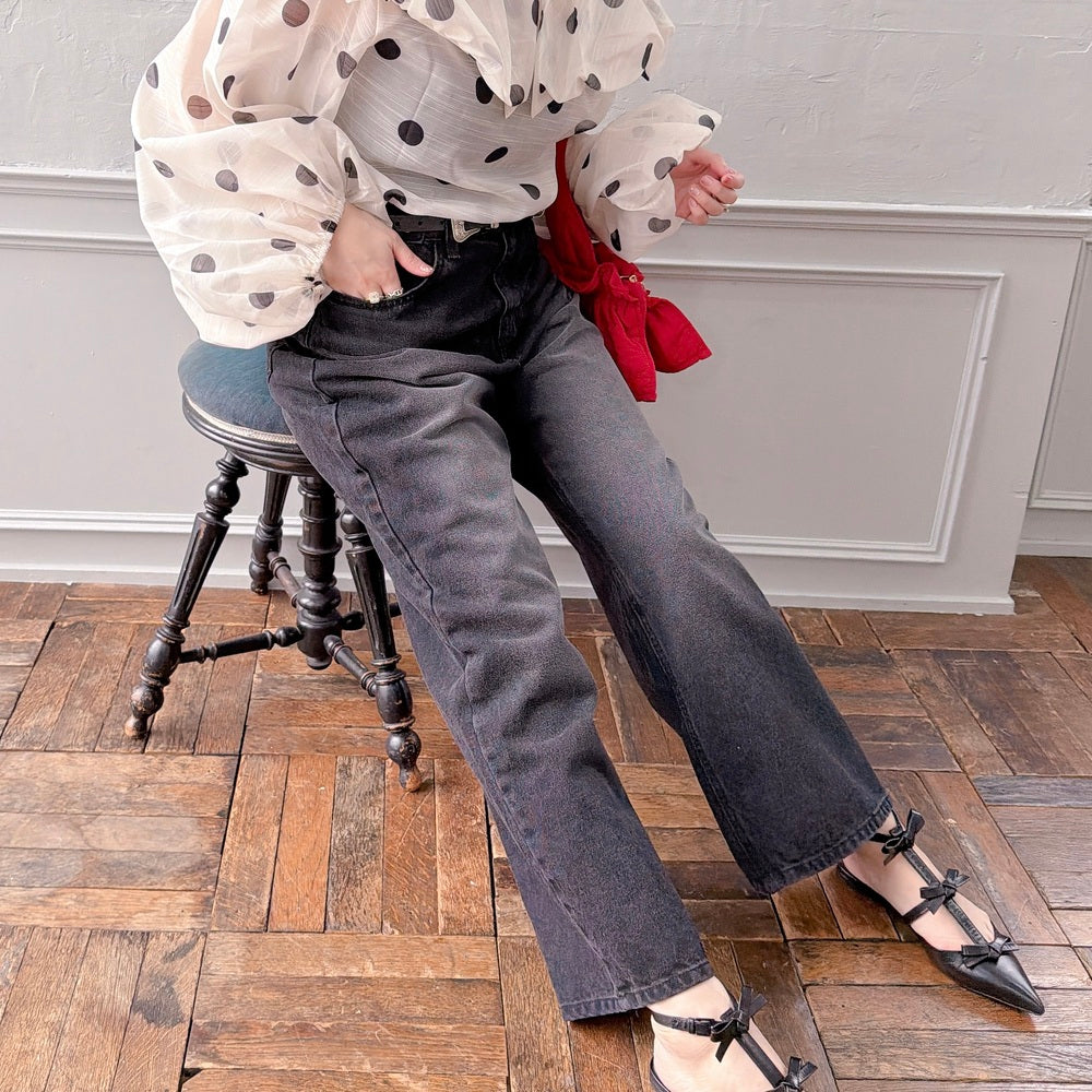 ★デニムパンツ Noir