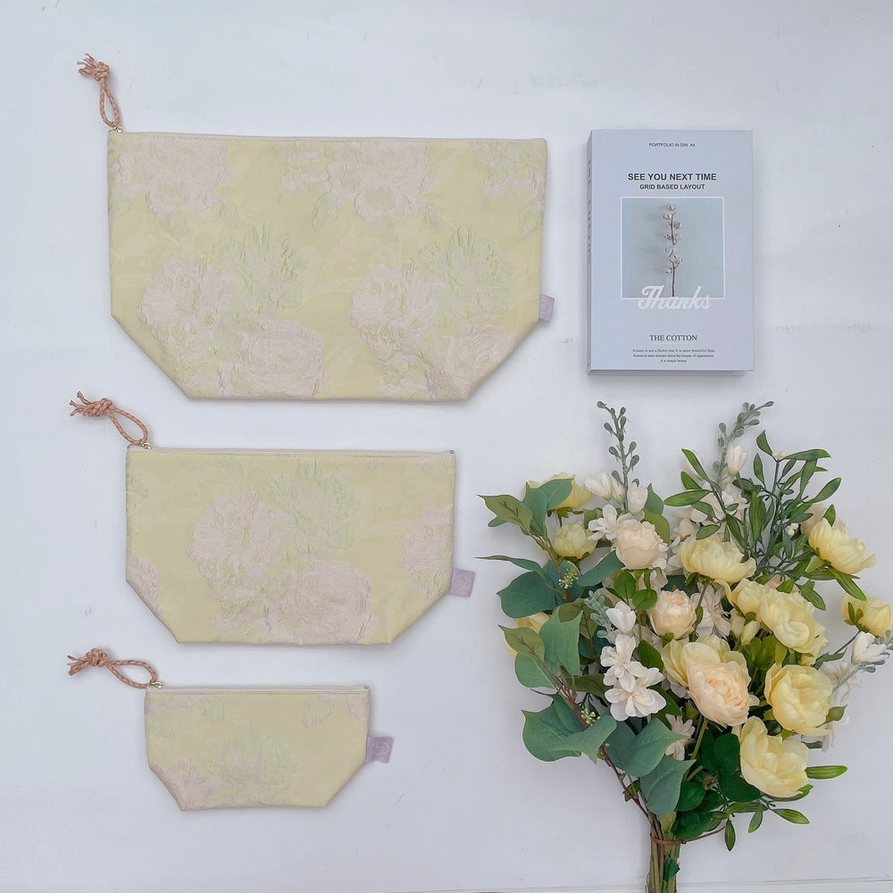 ポーチ Dazzly Peony