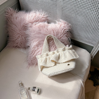 フリルバッグ Tweedy Bebe【アイボリー】1サイズ