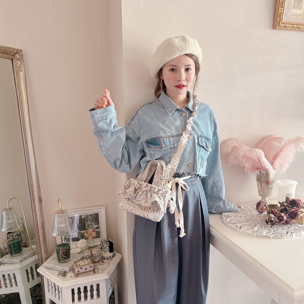 ★Mannishワイドパンツ