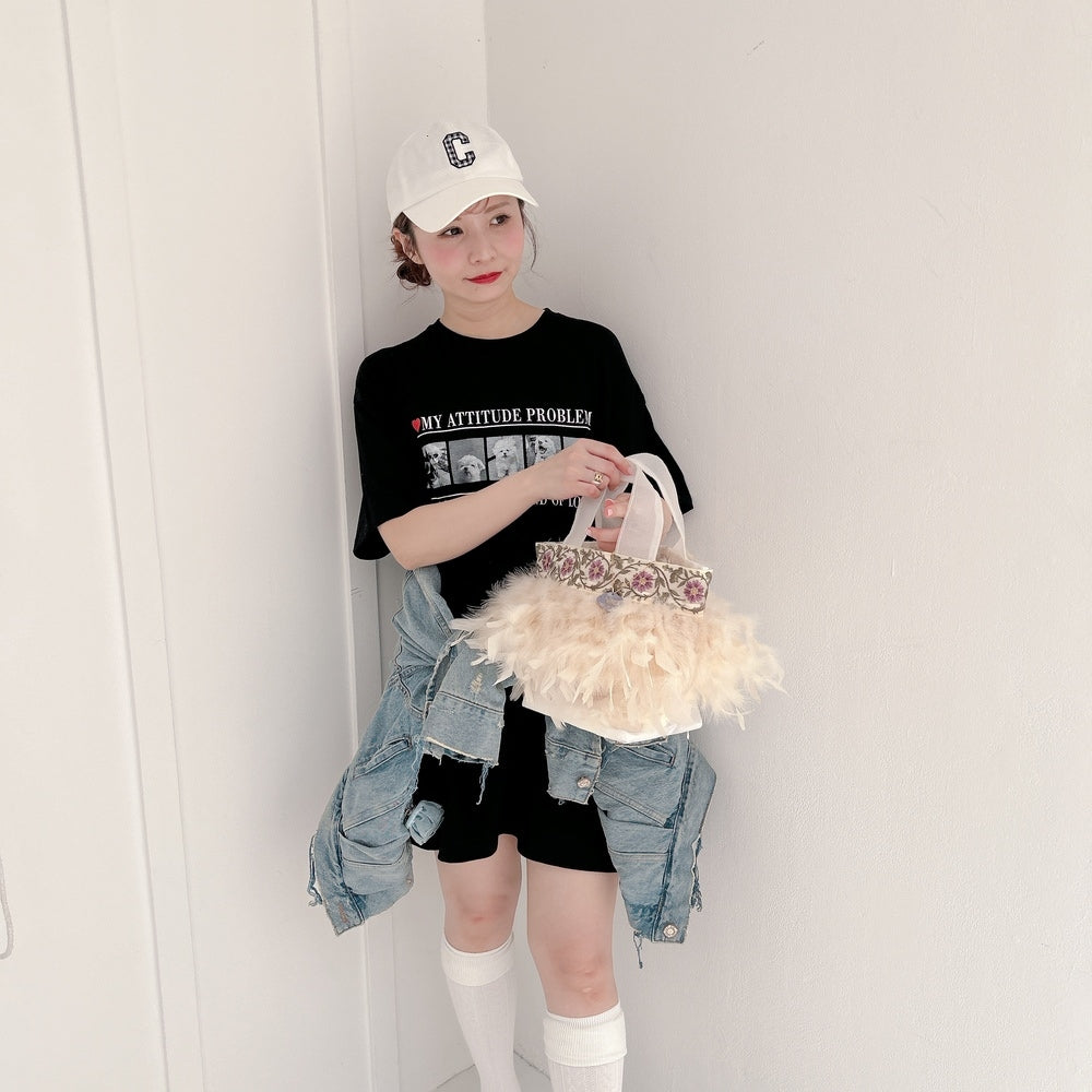 トートSweet Lilac【Fluffy Tutu】