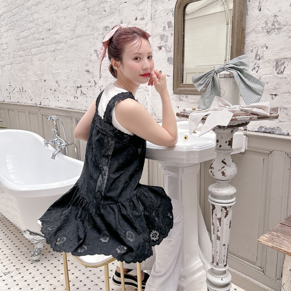 ★Eternalレースミニワンピ