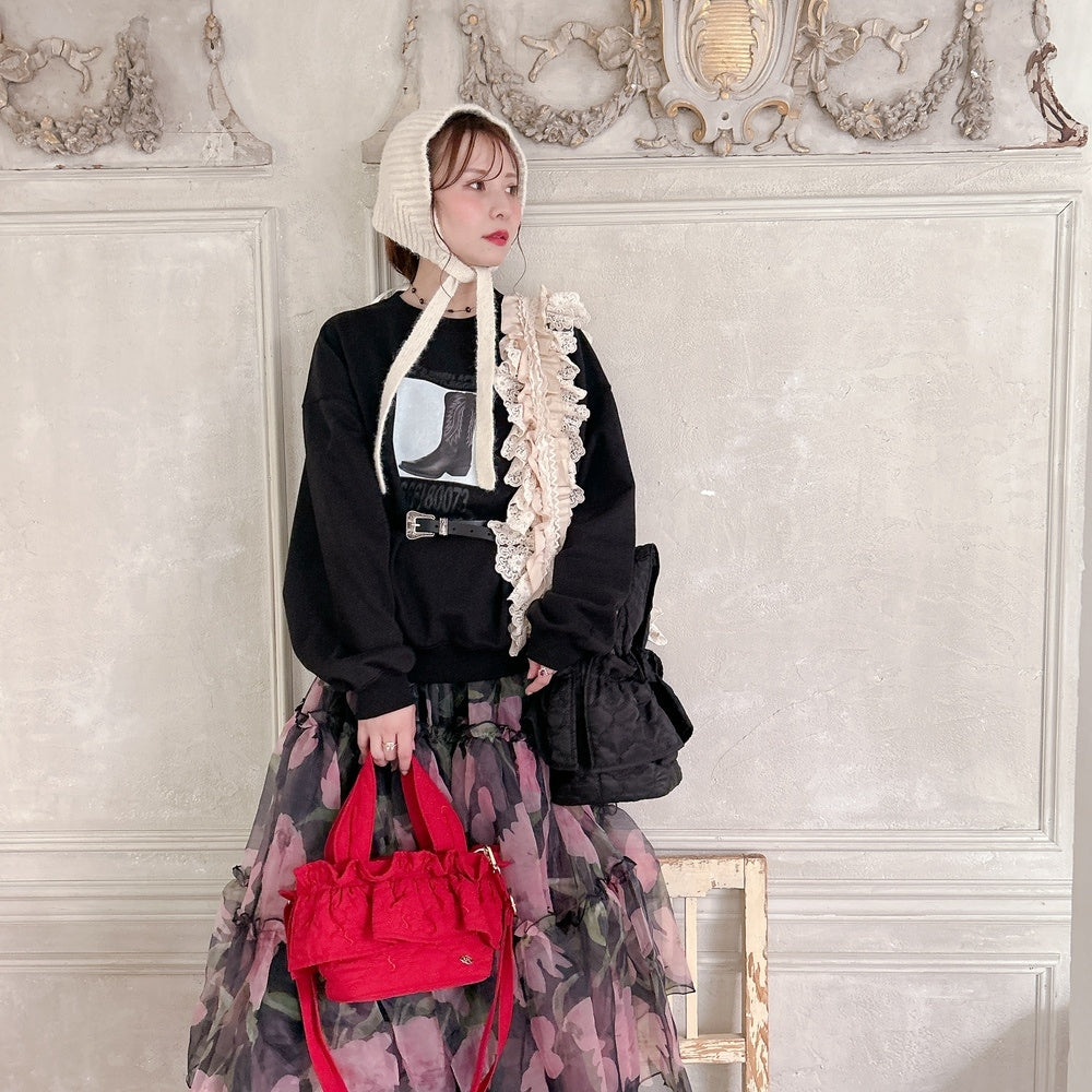 ミディフリルバッグ Moroccan Bebe