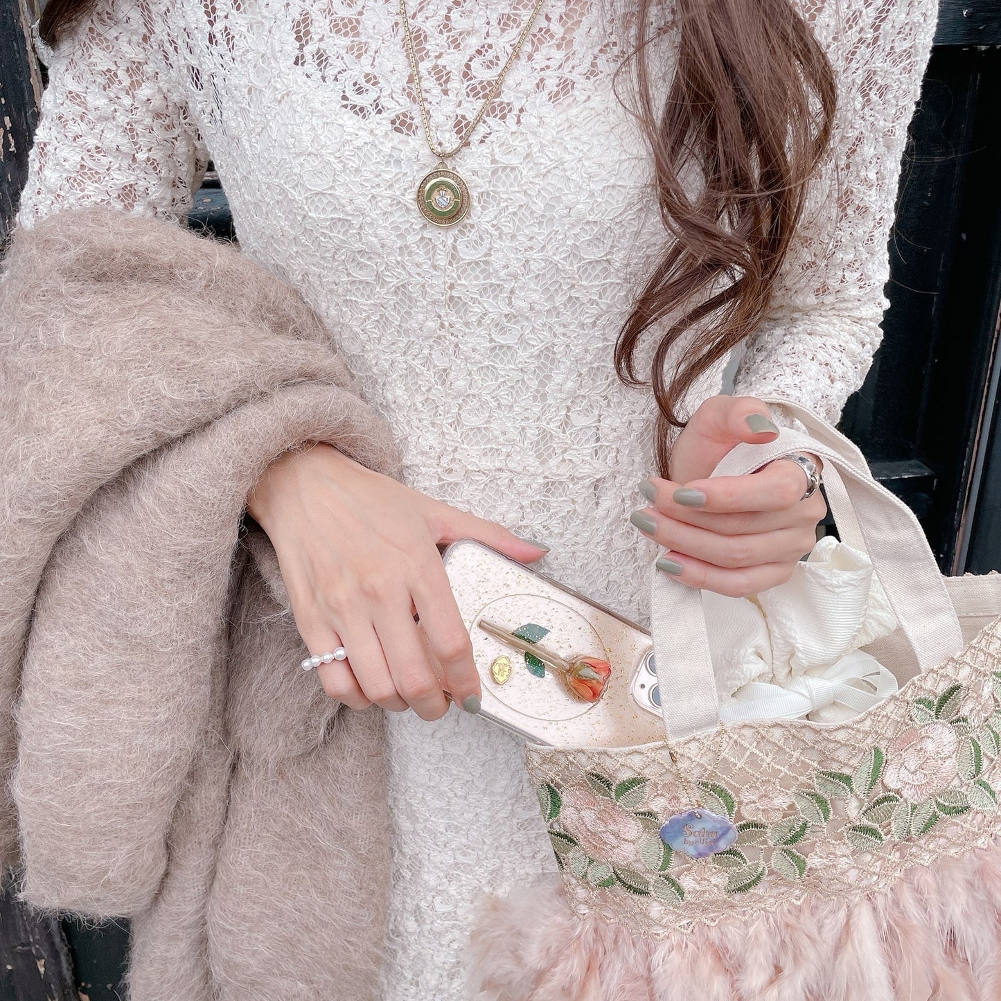 スマホケース Rose Rouge