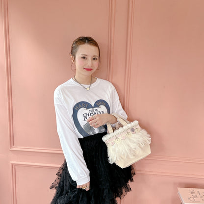 巾着＆トートSET Pom Pom Bunny