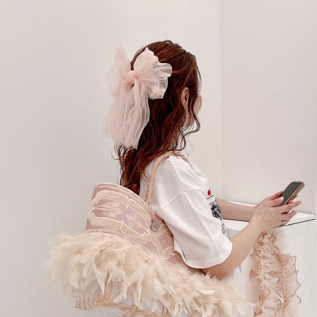 バレッタ Bubbly Ribbon