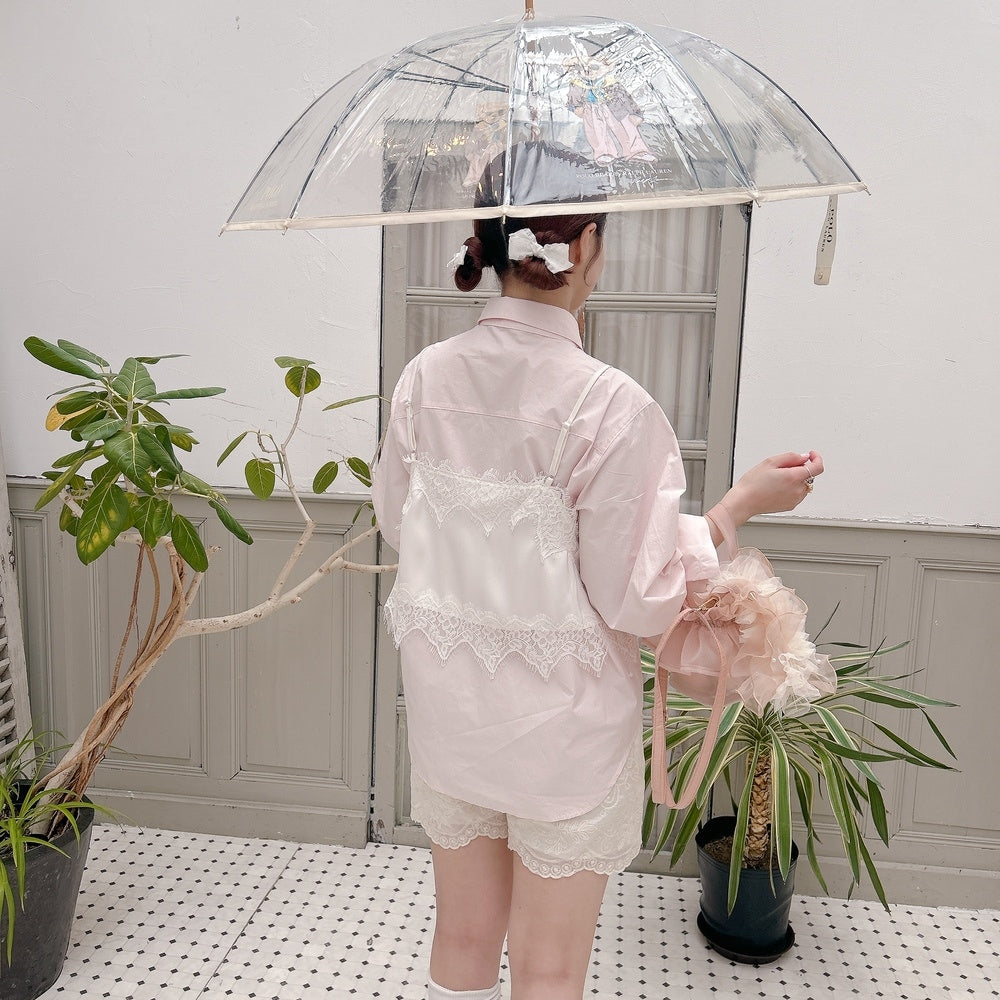 ★Croppedレースビスチェ