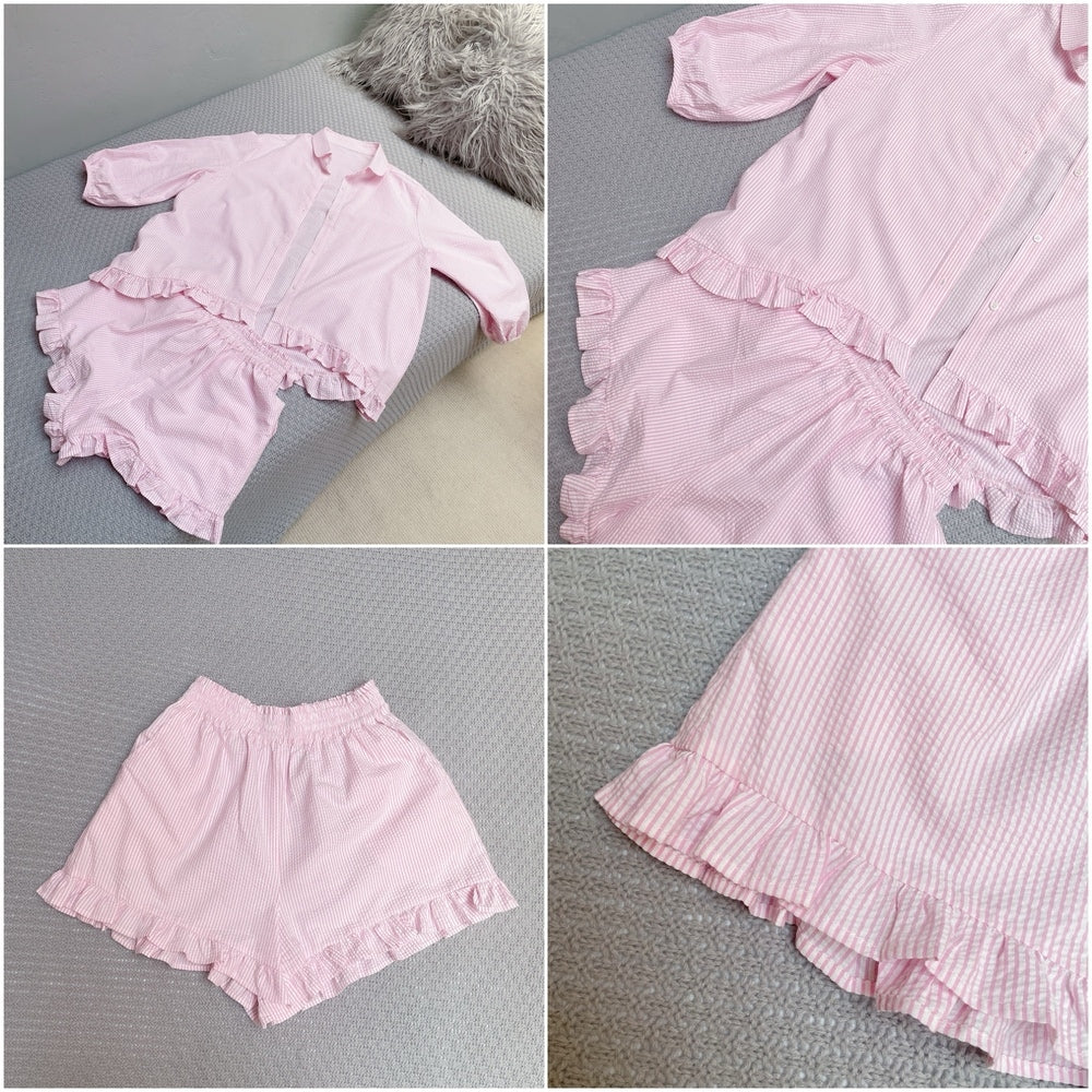 ★Pink Museシャツセットアップ